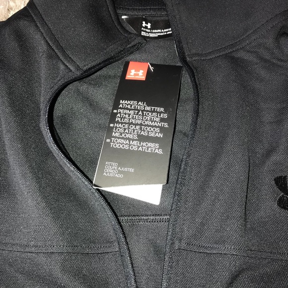 NEW Under Armour Men's Sportstyle Black Jacket - Picture 7 of 8